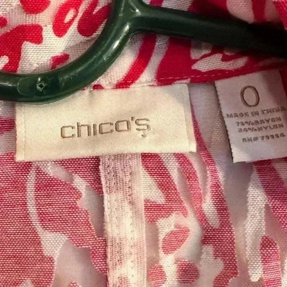 NWOT VINTAGE CHICO’S Zebra Print Jacket Size 0 - Picture 5 of 5